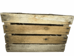 Holz Kiste Altes Land B50 x 40 cm H 30 cm Natur