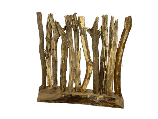 Deko Holz Ständer  / Raumtrenner  B40 H40 cm verwittert