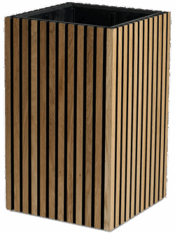 Acoustic Planter Wood Square 45 x 45 x75 / Preis a.A