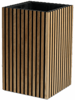 Acoustic Planter Wood Square 55 x 55 x 100  / Preis a.A