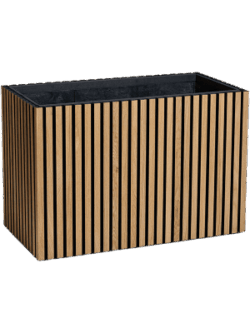 Acoustic PLanter Wood Rectangular 125 x 75 x 45 /  Preis a.A