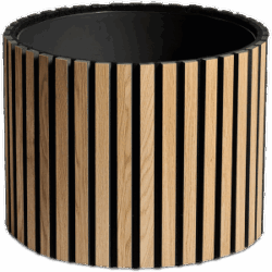 Acoustic Planter Wood Round 55D x 39 / Preis a.A