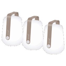 Fermob Balad Set 3 Lampen H. 12 CM