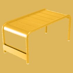 Fermob LUXEMBOURG großer niedriger Tisch/Bank Aluminium 86x44 cm