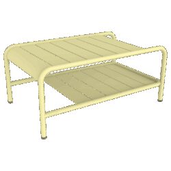 Fermob LUXEMBOURG Niedriger Tisch 90x55 cm Aluminium