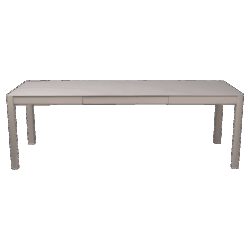 Fermob RIBAMBELLE Tisch mit 2 Einlegeplatten aus Aluminium 149/234x100 cm