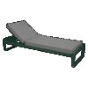 Fermob Bellevie Sonnenliege Aluminium/Edelstahl