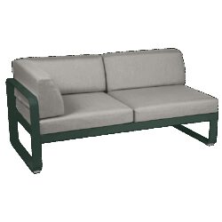 Fermob Bellevie 2-Sitzer Lounge Modul Links Aluminium