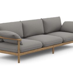 Dedon TIBBO 3er-Sofa Teak