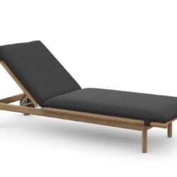 Dedon TIBBO Sonnenliege Teak inkl. Räder