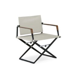 Dedon SEAX Lounge Sessel Aluminium/Teak