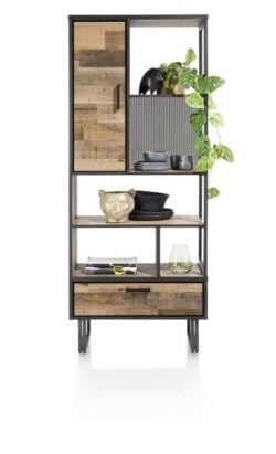 Henders & Hazel Avalon Bücherregal HPL/Metallgestell 195x80 cm