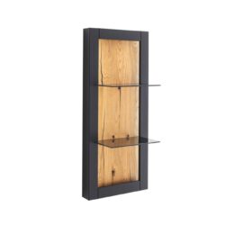 MCA Cesena Wandregal Holzwerkstoff/Schwarzgrau