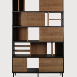 Ethnicraft Oscar Indoor Regal Teakholz 120x40x195 cm