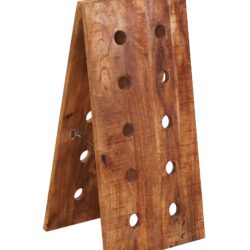 SIT Möbel RUSTIC Weinregal lackiertes Mangoholz mit starken Gebrauchsspuren Natur Antik