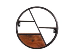 SIT Möbel PANAMA Wandregal Altmetall/Mangoholz