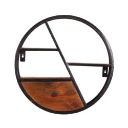 SIT Möbel PANAMA Wandregal Altmetall/Mangoholz