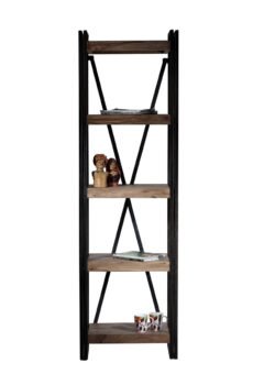 SIT Möbel PANAMA Regal Altmetall/Akazie gebeizt und geölt Gebrauchsspuren